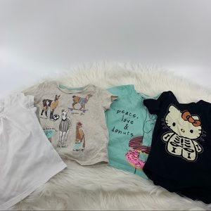 4T t-shirt bundle - girls